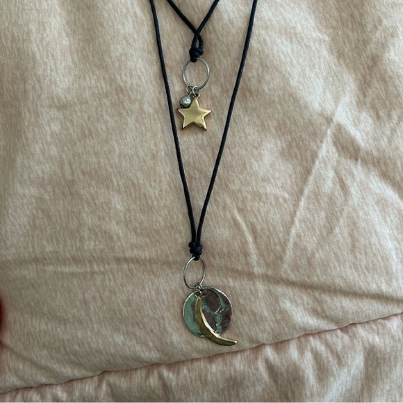COPY - J. Jill moon and star necklace - Picture 7 of 8